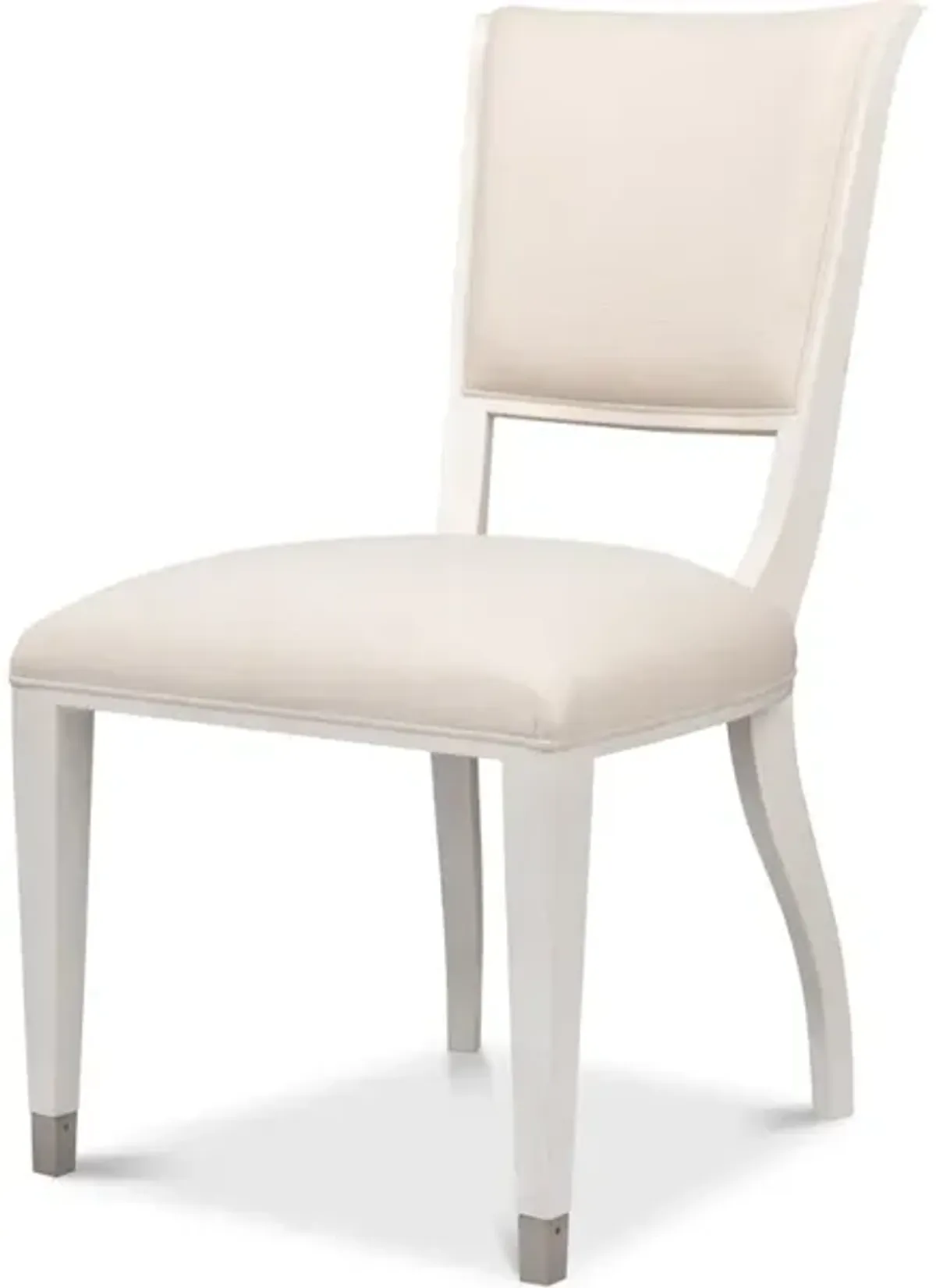 Elegant Dining Side Chair Working White