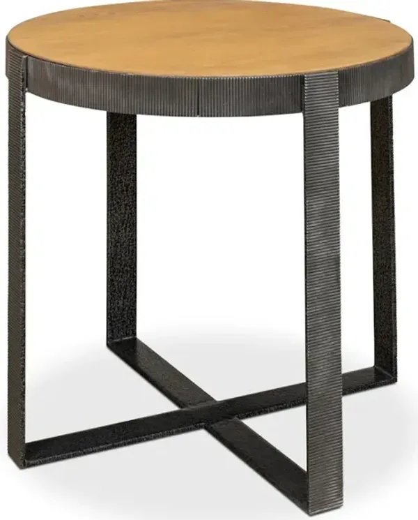 Ragsdale Side Table Heather Grey