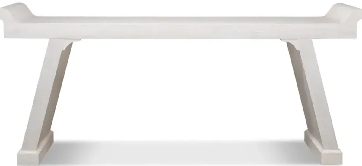 Suspension Console Table Whitewash White