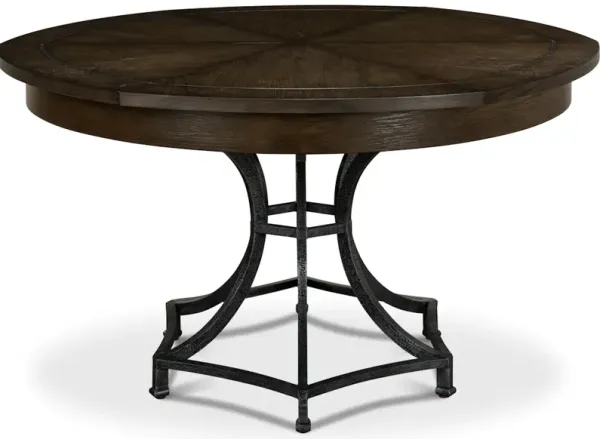 Sunset Jupe Dining Table Med Artisan Gray