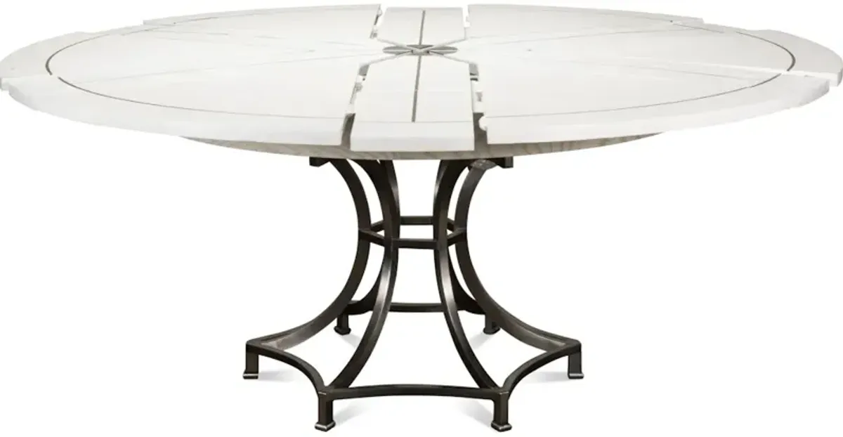 Sunset Jupe Dining Table Med Working White