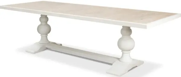 *Rectangular Dining Table Cortina White