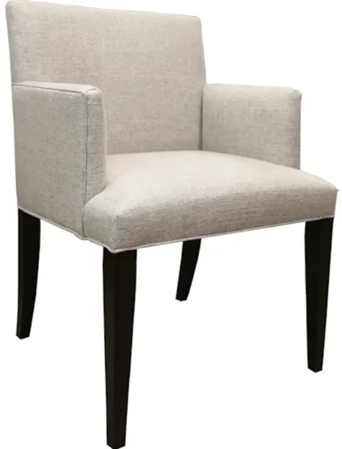 Lincoln Dining Arm Chair W/Wood Leg Naples Stock