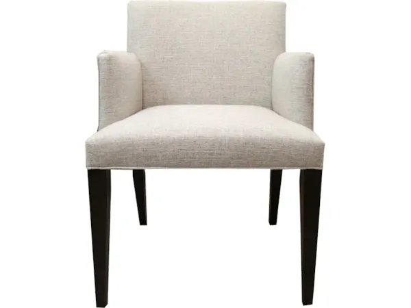 Lincoln Dining Arm Chair W/Wood Leg Naples Stock