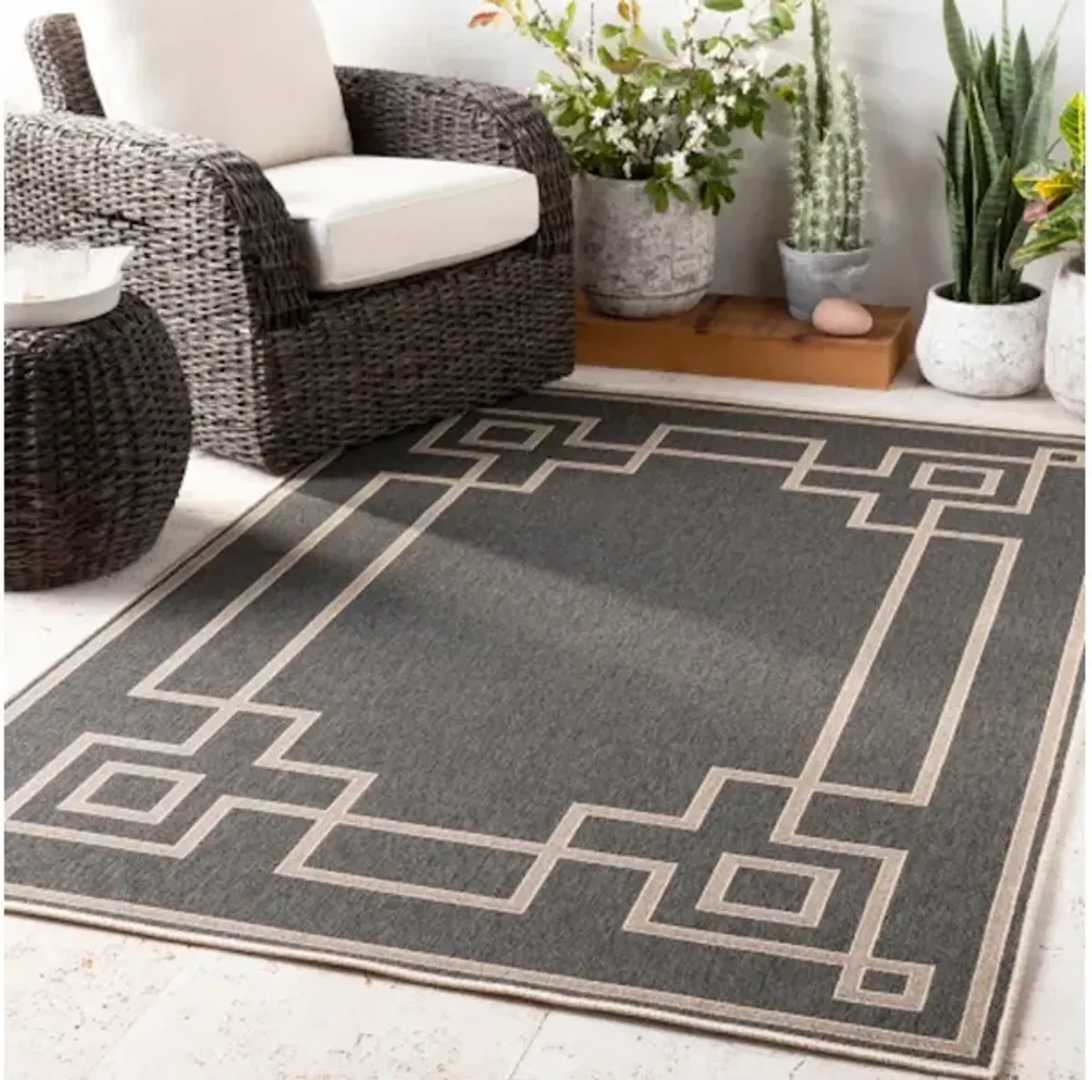 Alfresco ALF-9630 7'3 x 10'6 Rug