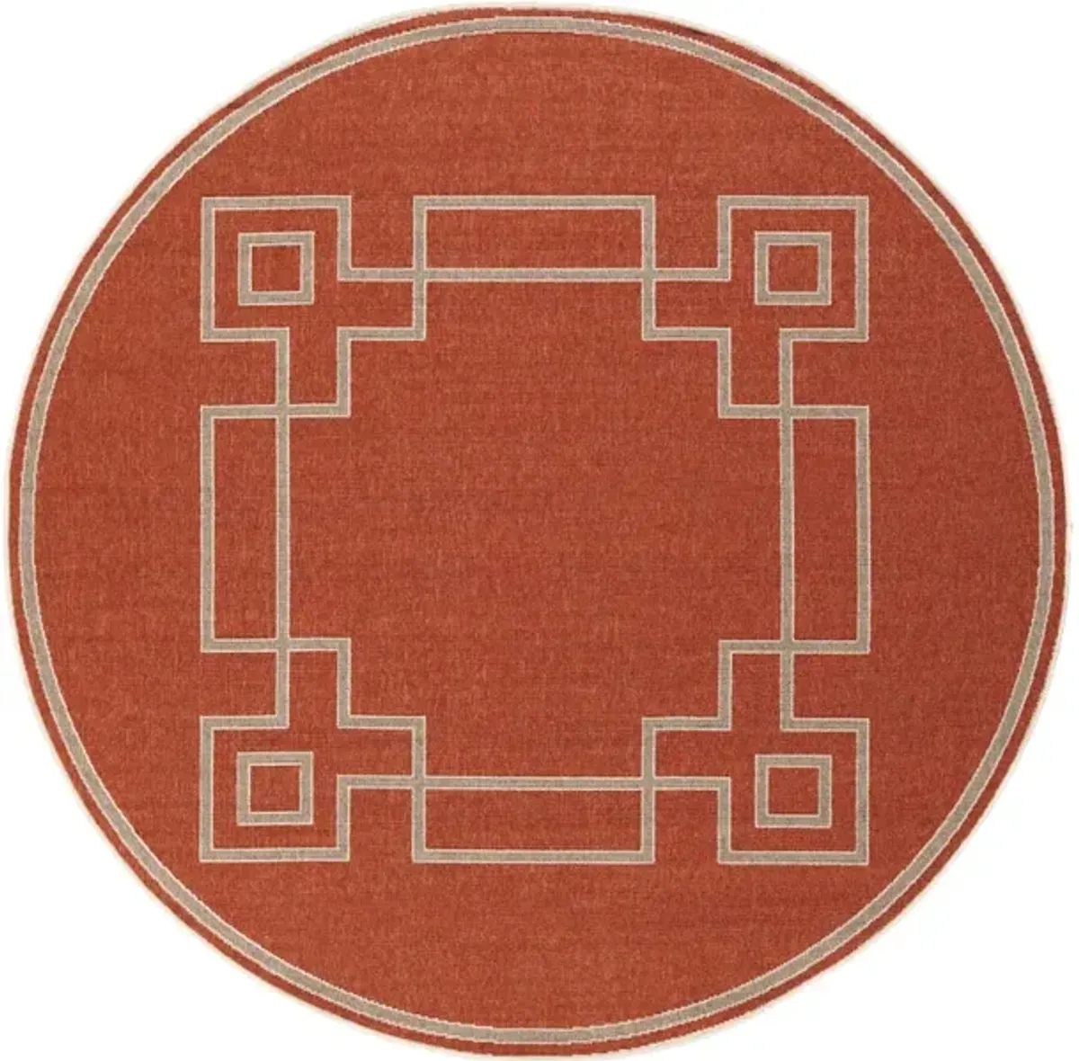 Alfresco ALF-9631 5'3 Round Rug