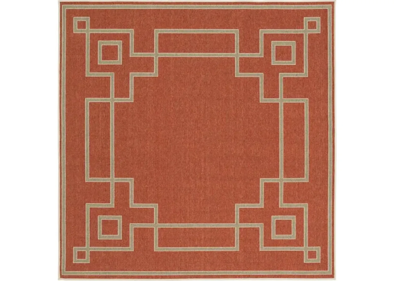 Alfresco ALF-9631 7'3 Square Rug