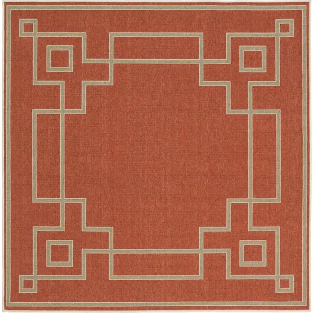 Alfresco ALF-9631 7'3 Square Rug