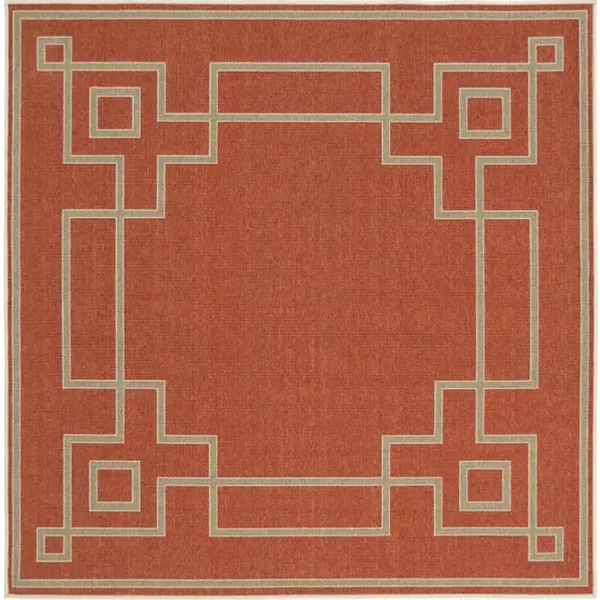Alfresco ALF-9631 7'3 Square Rug