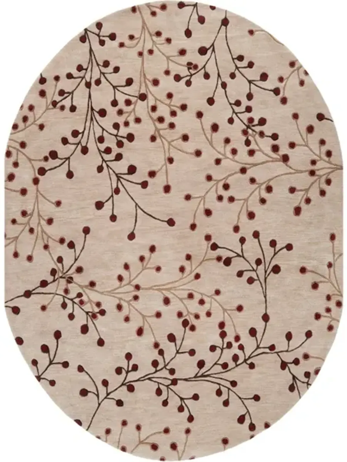 Athena ATH-5053 8' x 10' Oval Rug
