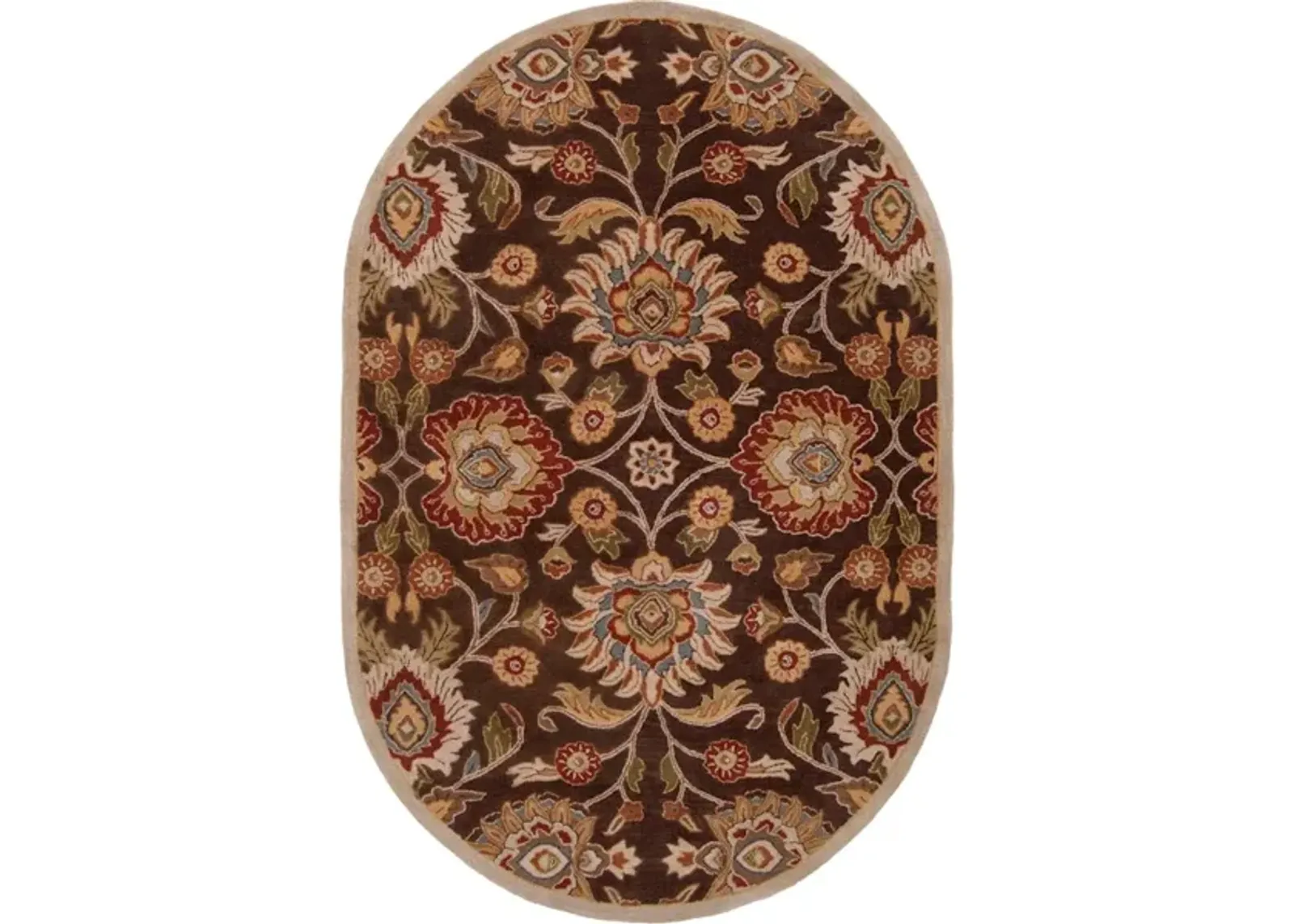 Caesar CAE-1051 6' x 9' Oval Rug