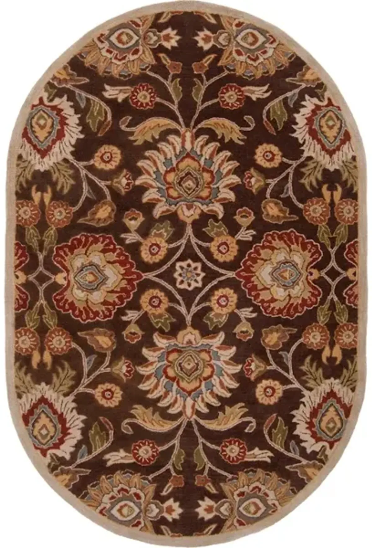 Caesar CAE-1051 6' x 9' Oval Rug