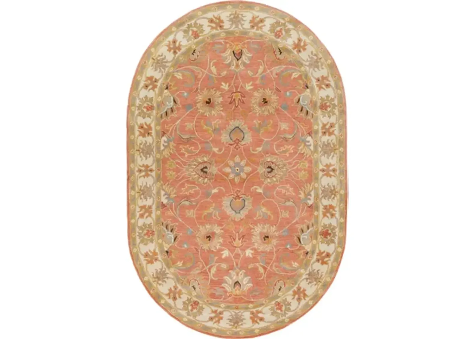 Caesar CAE-1124 6' x 9' Oval Rug