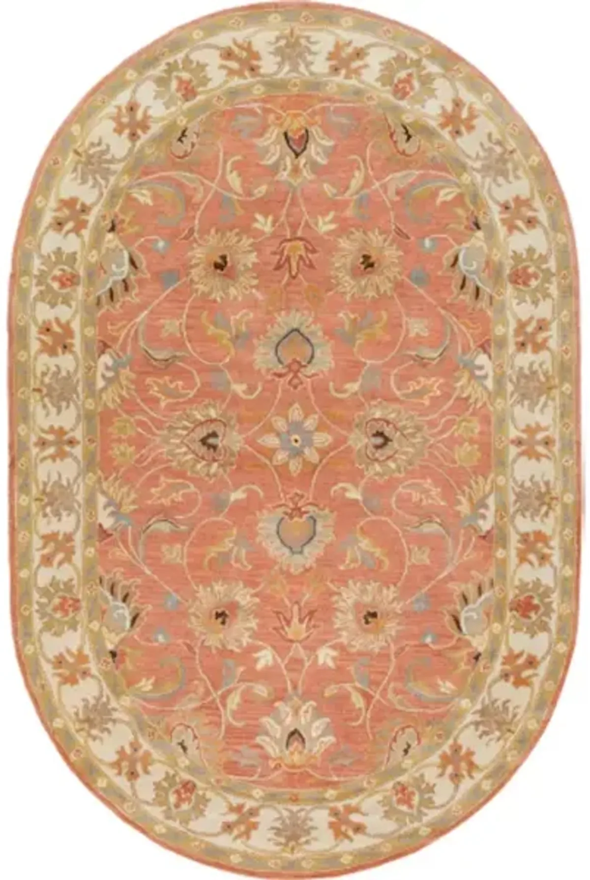 Caesar CAE-1124 6' x 9' Oval Rug