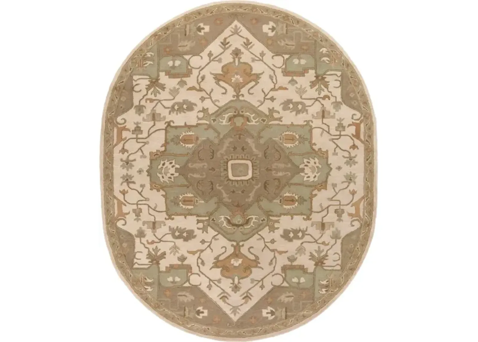 Caesar CAE-1143 6' x 9' Oval Rug