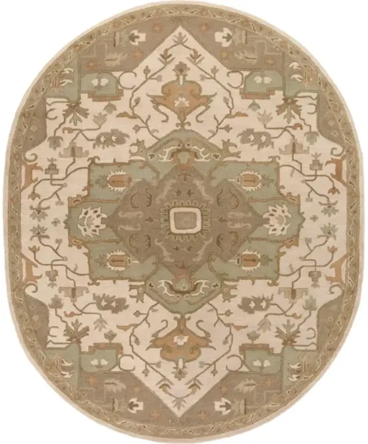 Caesar CAE-1143 6' x 9' Oval Rug