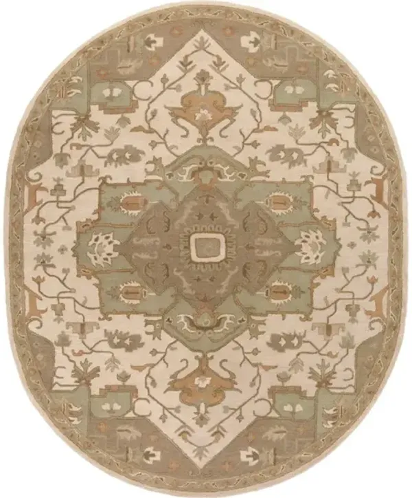 Caesar CAE-1143 8' x 10' Oval Rug