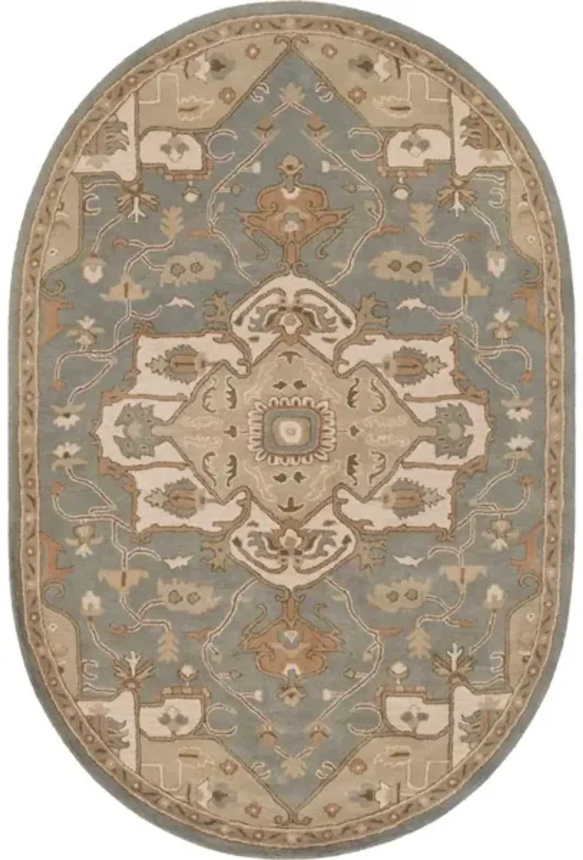 Caesar CAE-1144 6' x 9' Oval Rug