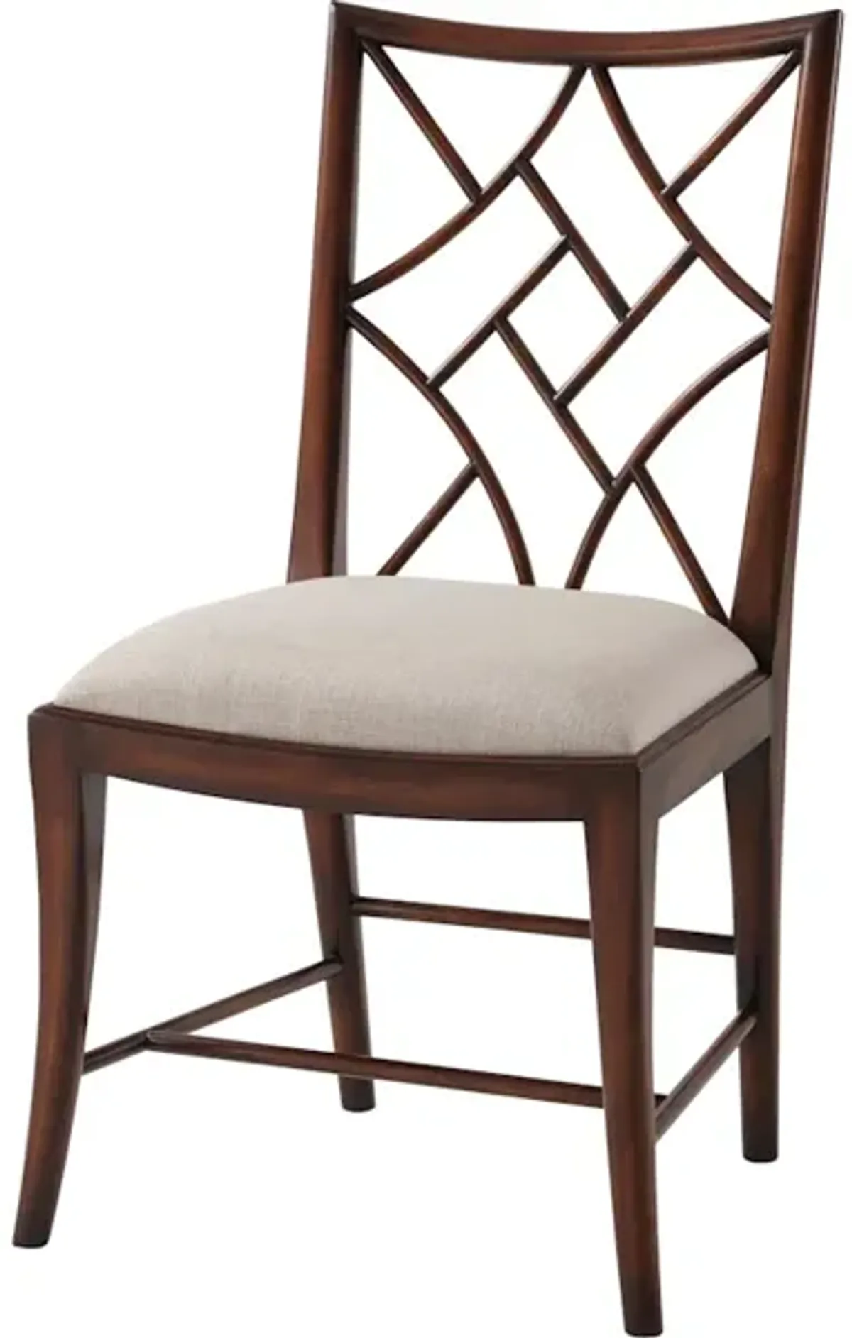 A Delicate Trellis Side Chair