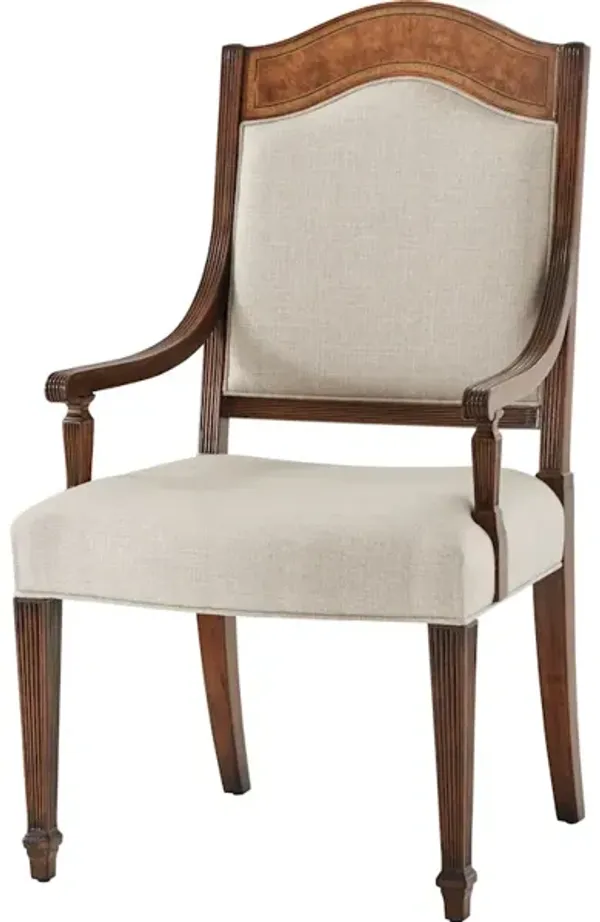 Sheraton's Satinwood Arm Chair