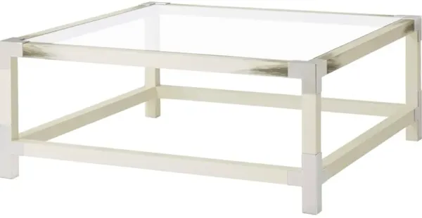 Cutting Edge Squared (Longhorn White)Table
