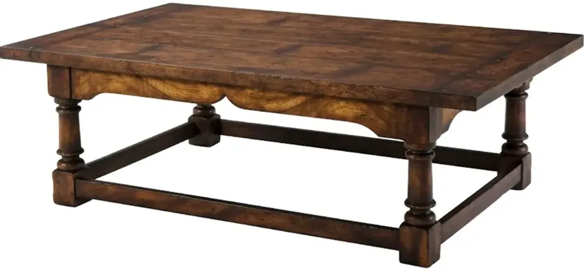 Victory Oak Cocktail Table