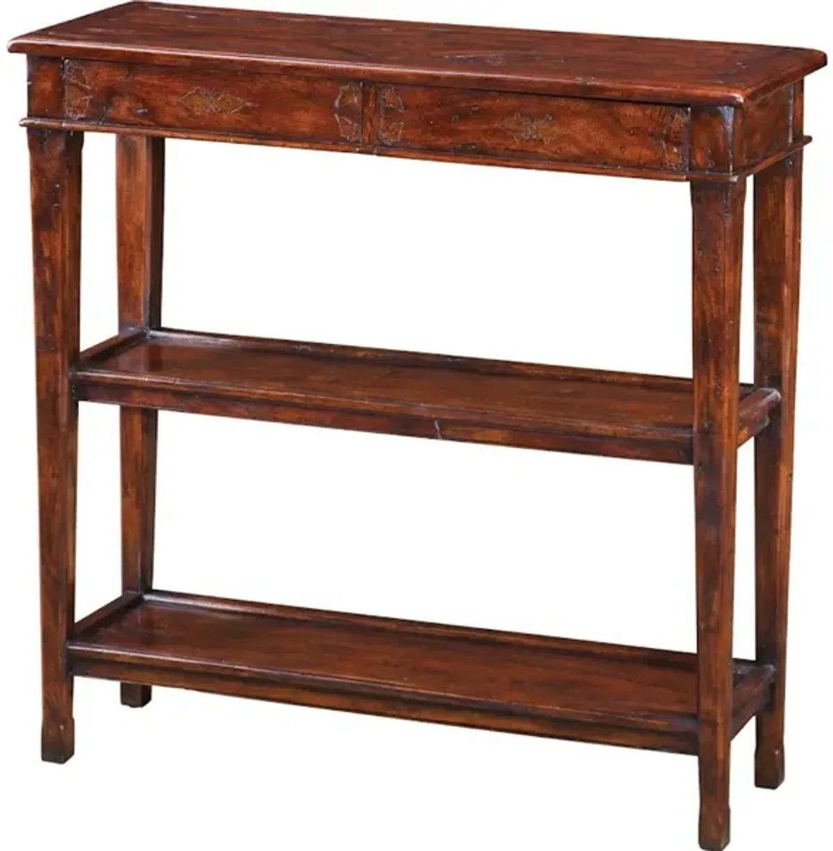 Subtly Incised Console Table