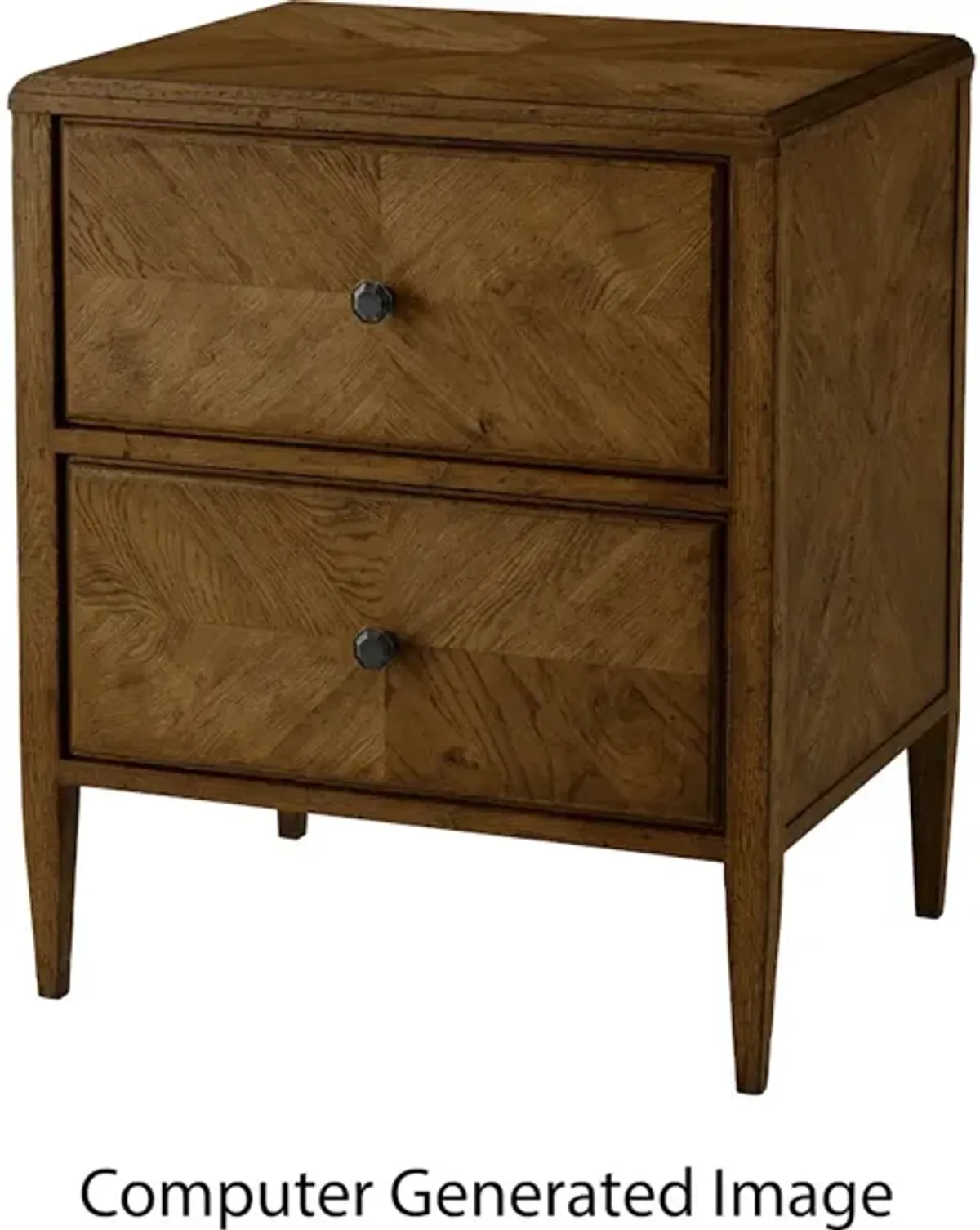 Nova Two Drawers Nightstand