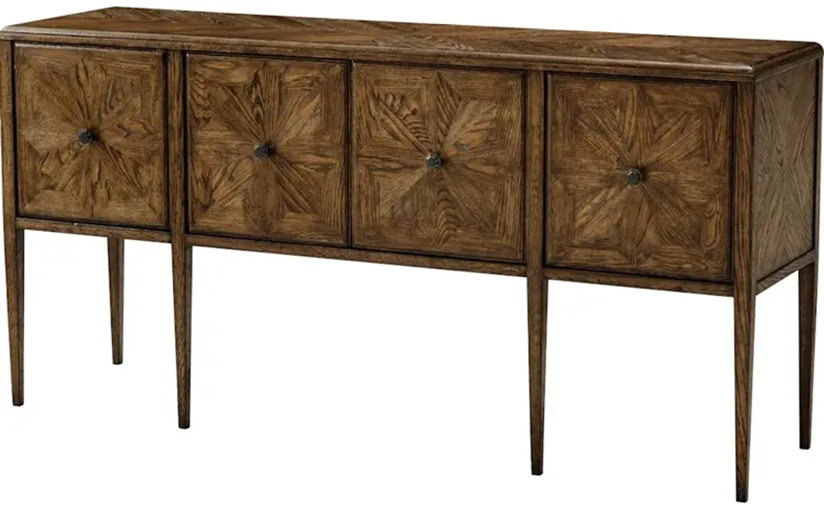 Nova Four Door Rectangular Credenza