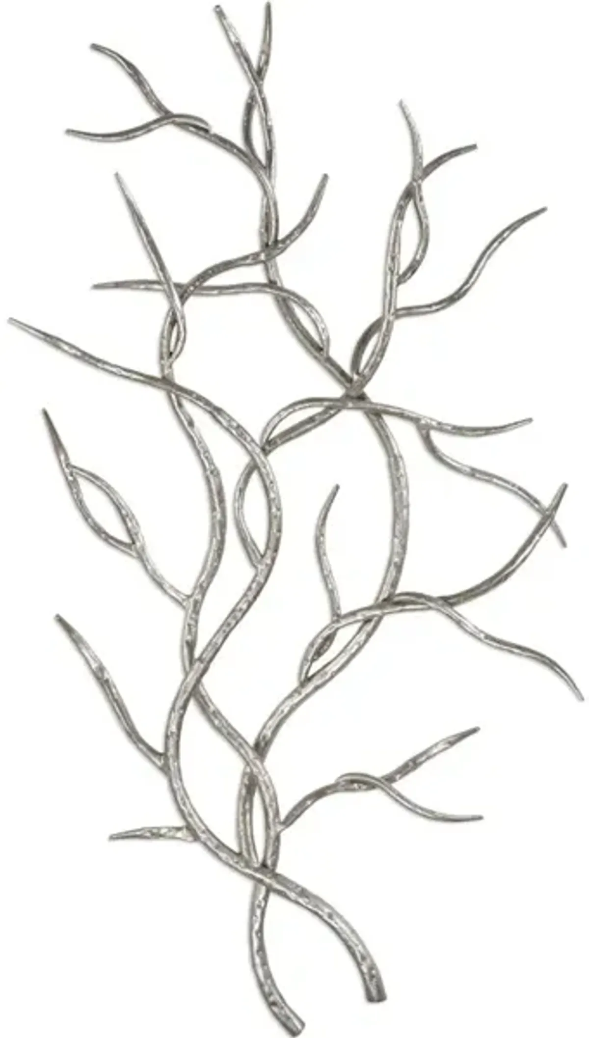 Silver Branches Wall Art Set/2