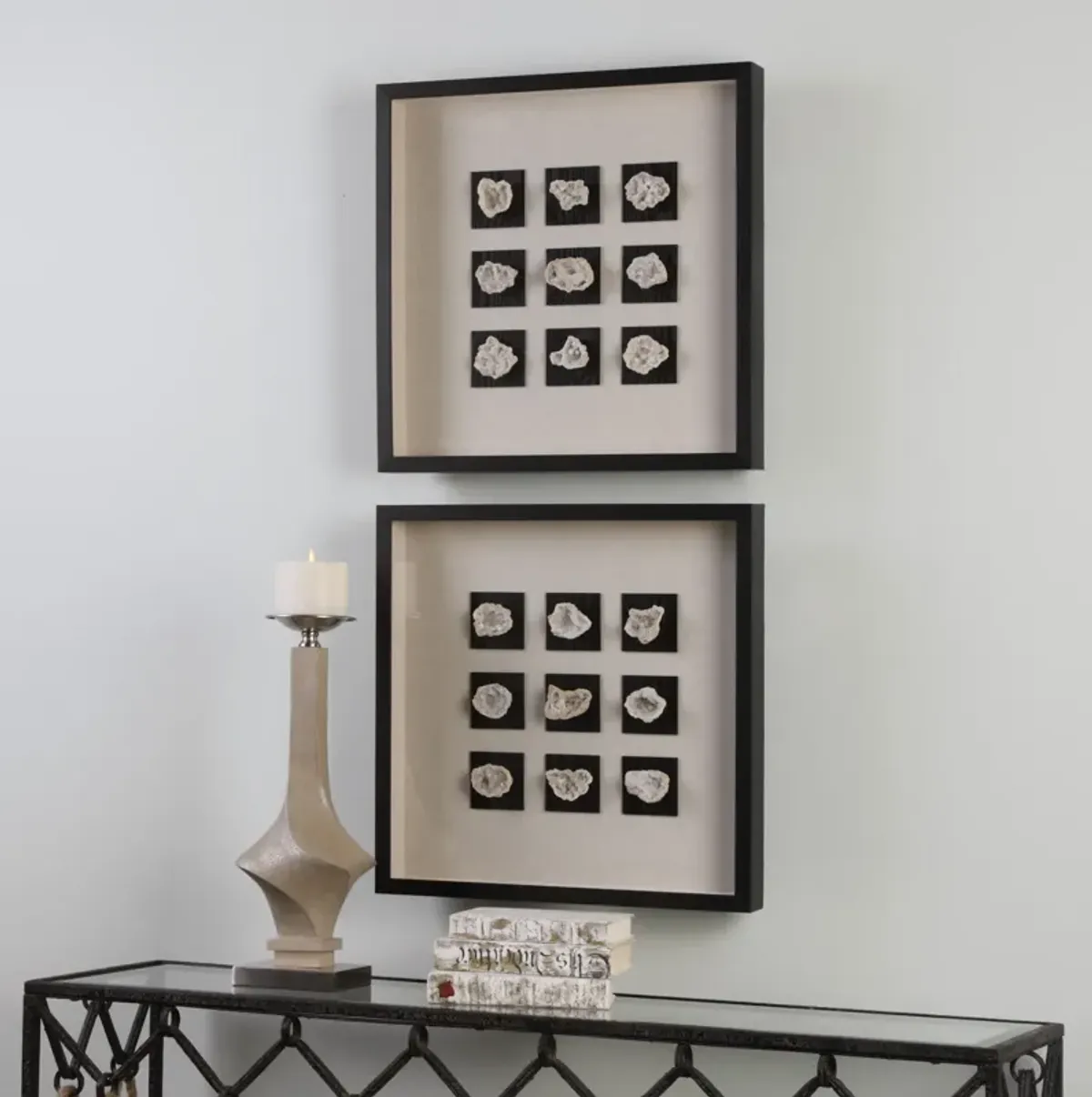 Geode Linen Shadow Box