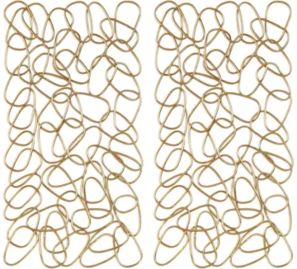 In The Loop Gold Wall Art Set/2