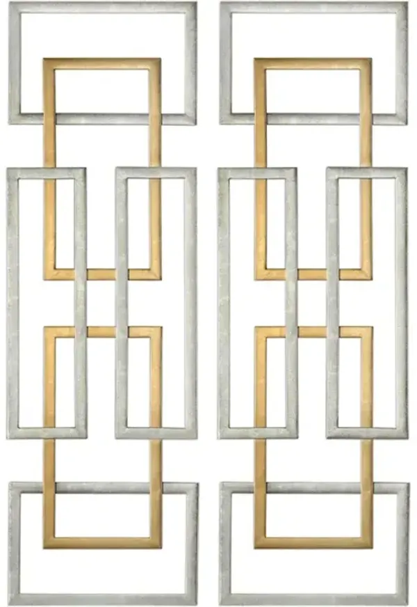 Aerin Geometric Wall Art Set/2