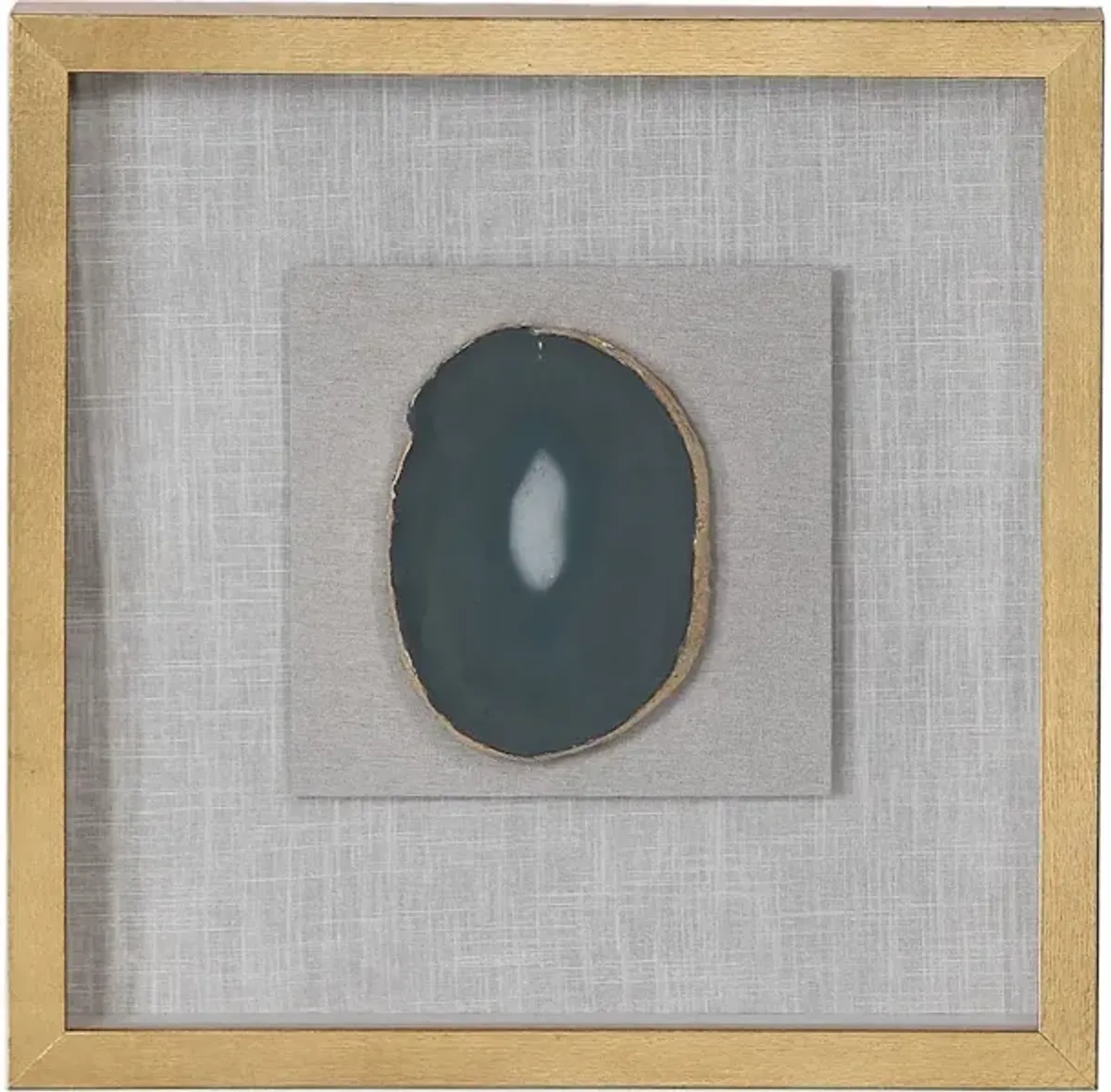 Keeva Agate Stone Shadow Box