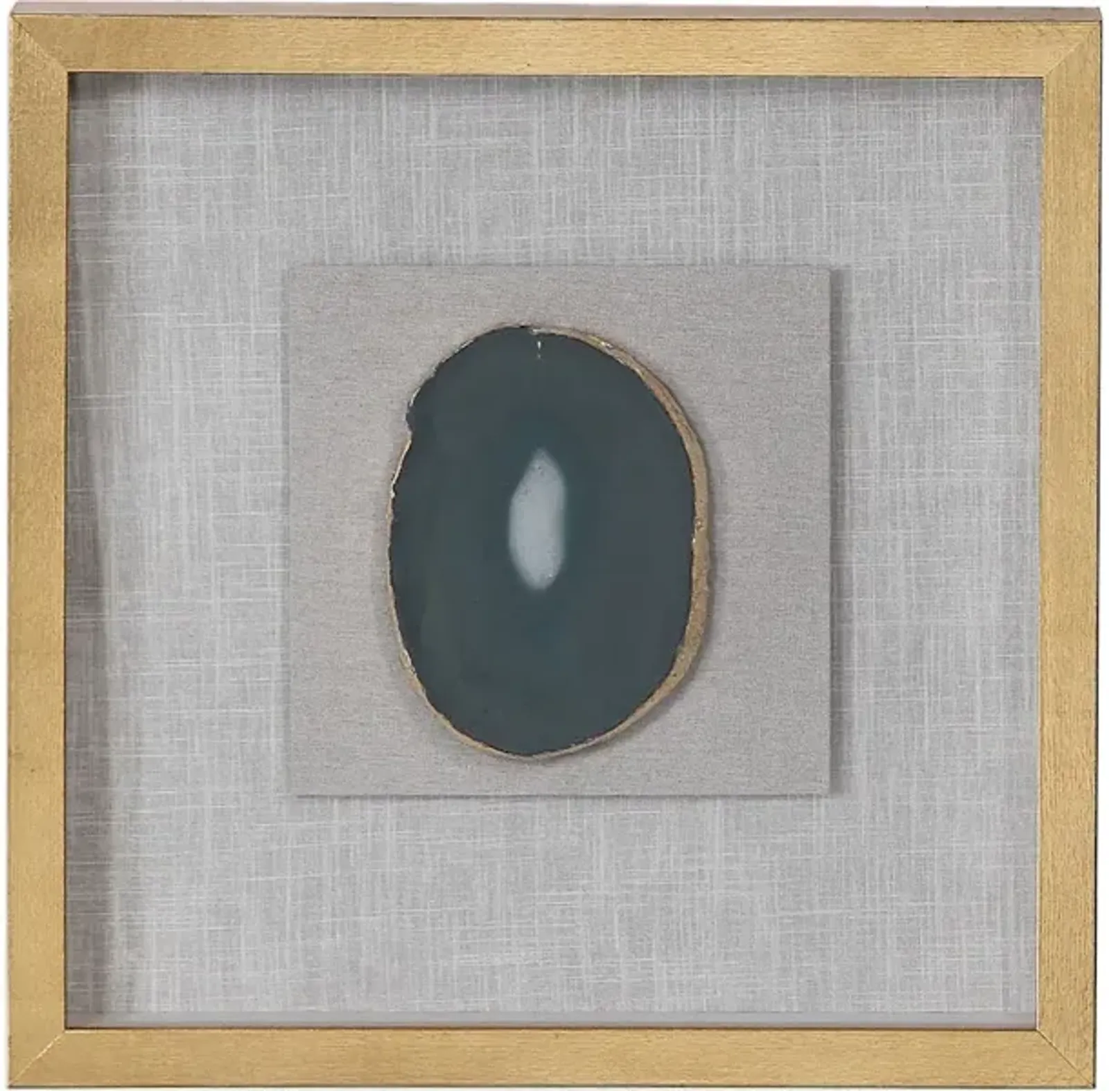 Keeva Agate Stone Shadow Box