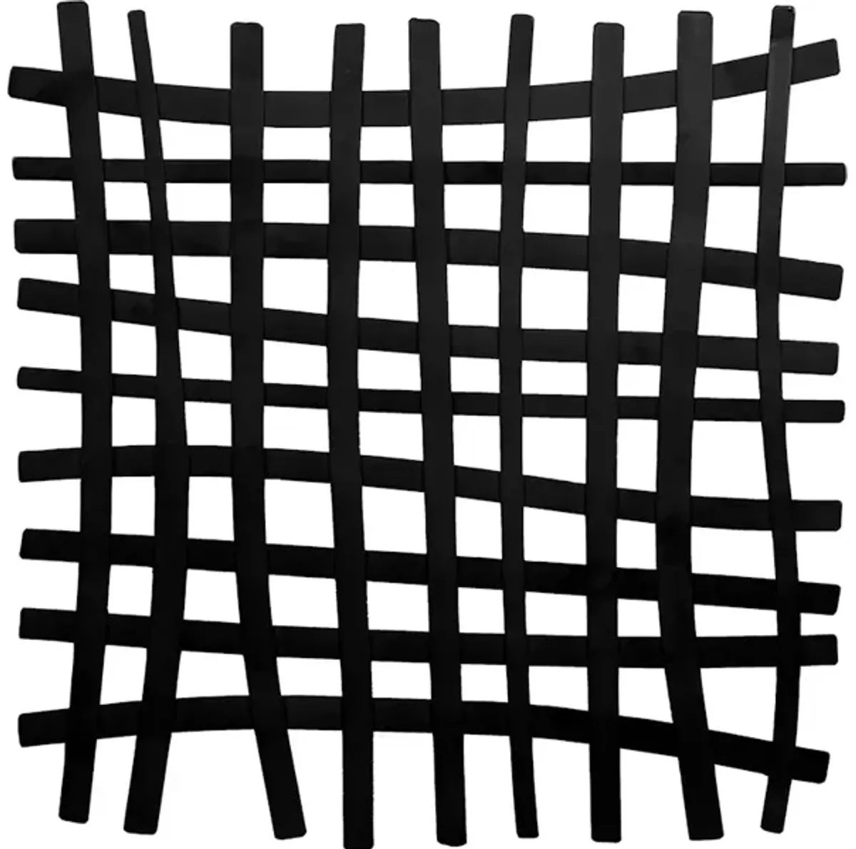 Gridlines Iron Wall Decor