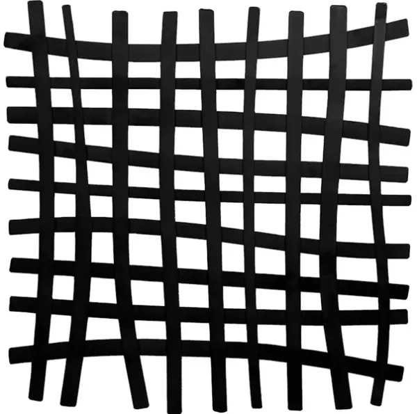 Gridlines Iron Wall Decor