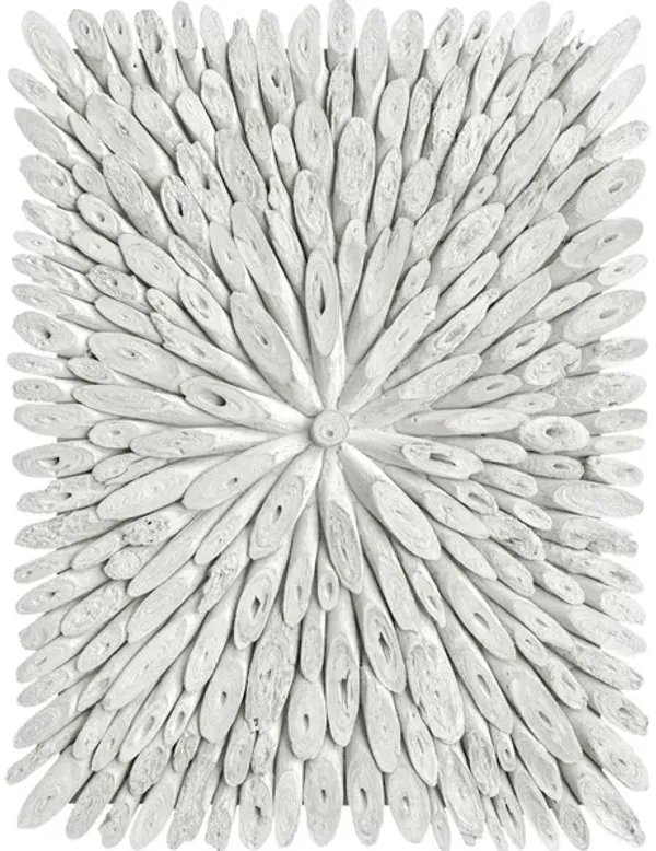 Bahama Wood Whitewashed Wall Decor