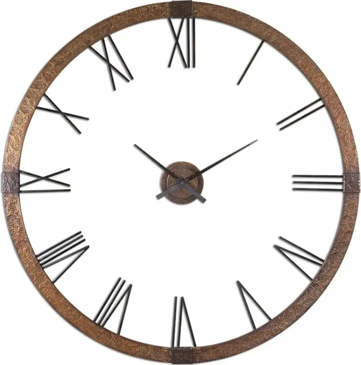 Amarion 60'' Copper Wall Clock