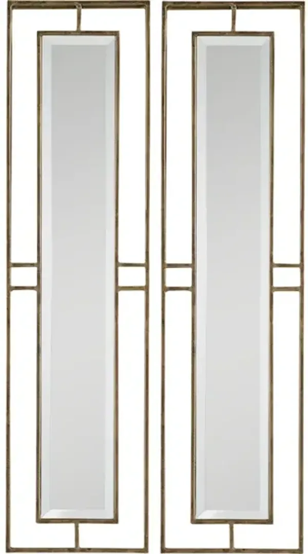 Rutledge Gold Mirrors Set/2