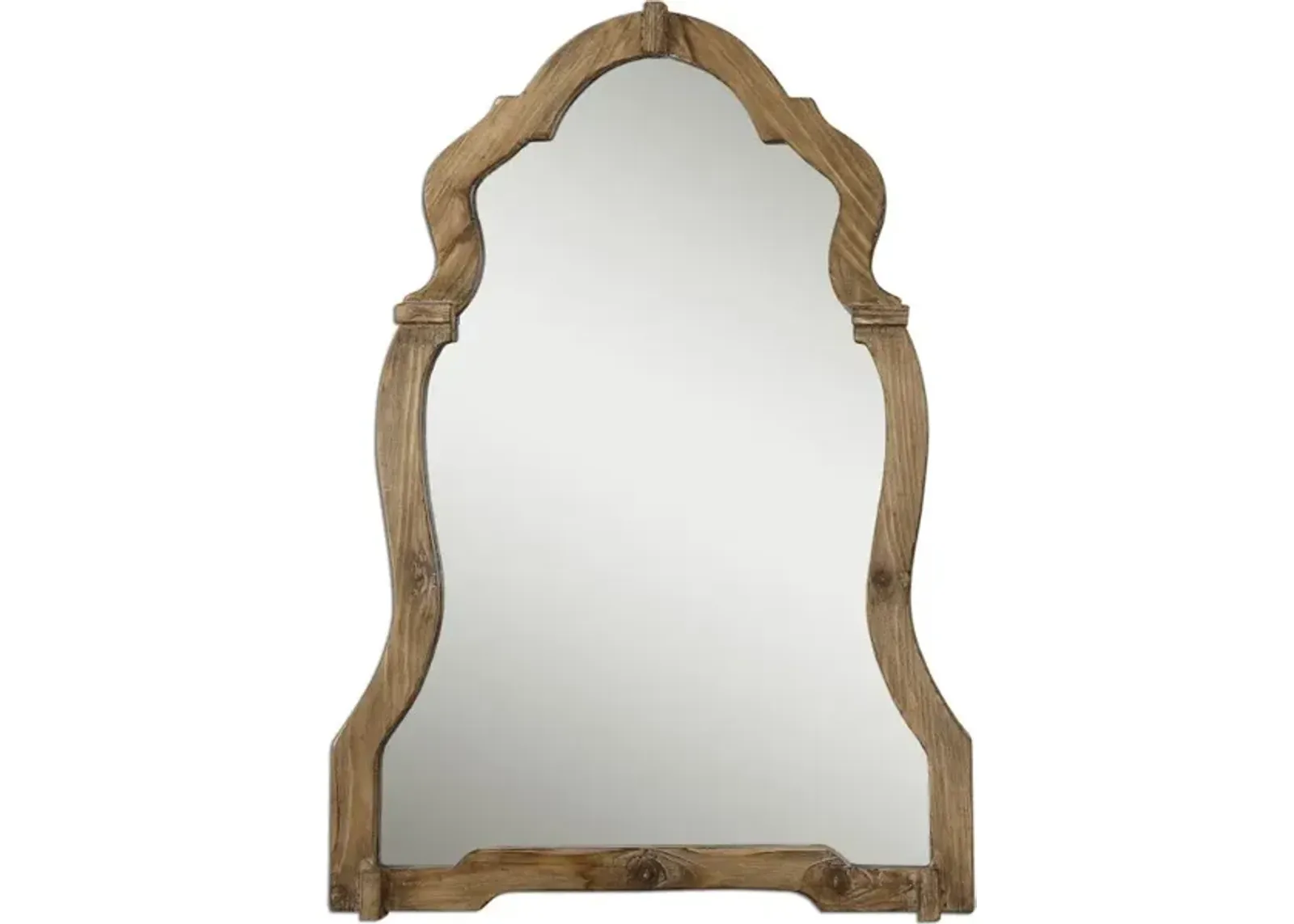 Agustin Light Walnut Mirror