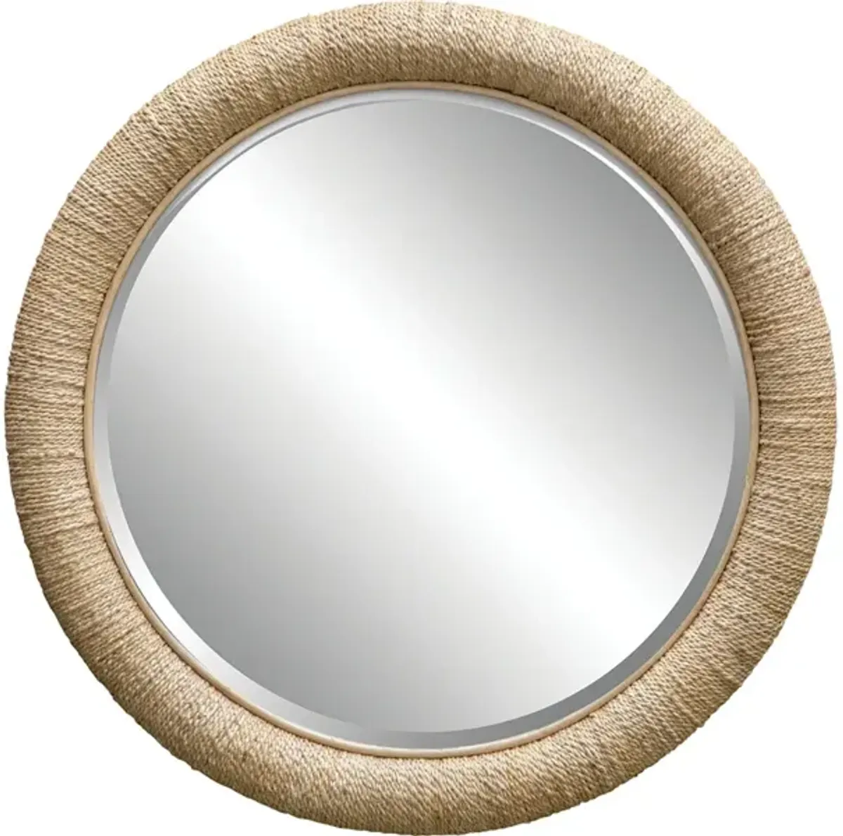 Mariner Natural Round Mirror