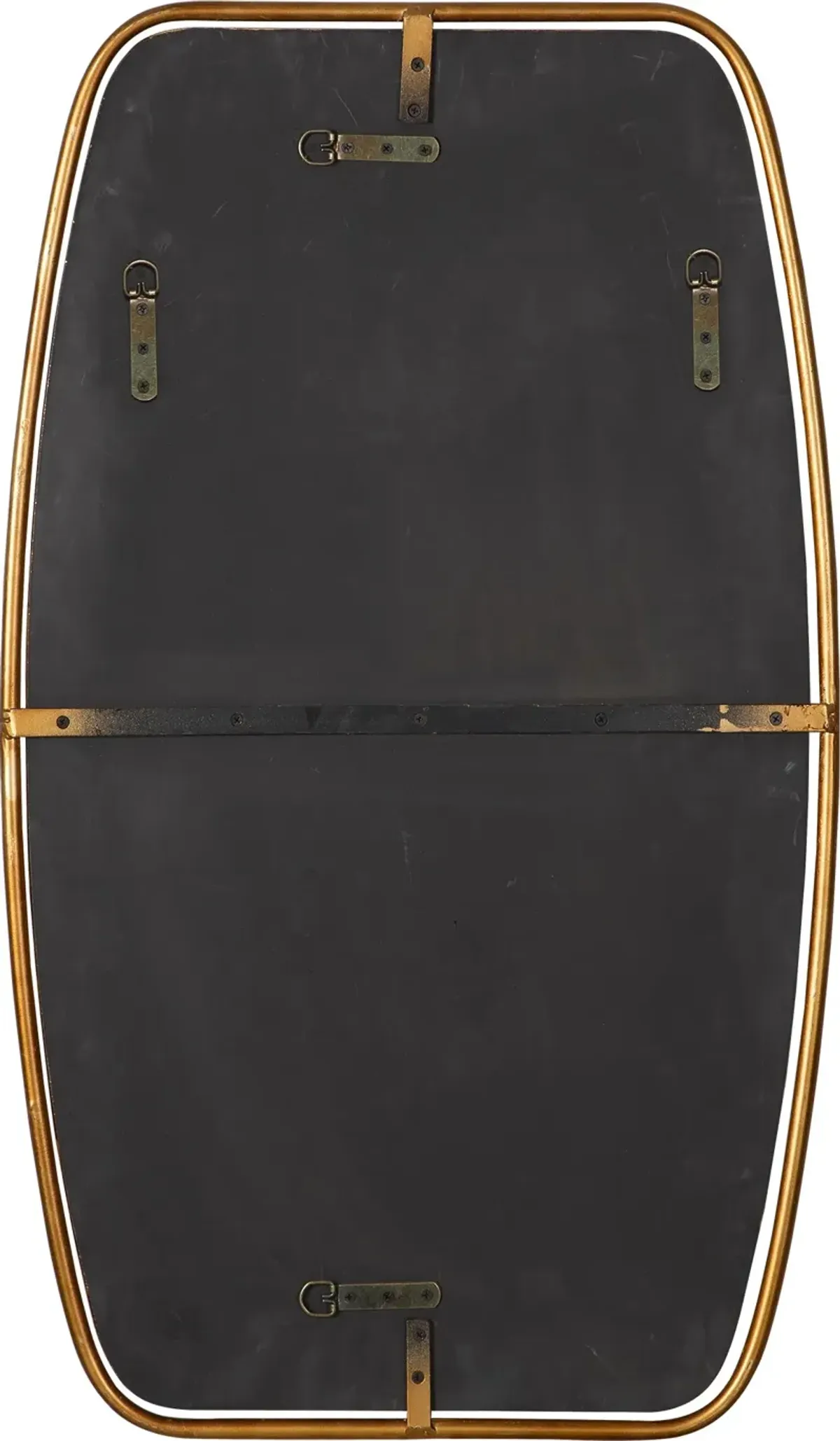 Canillo Antiqued Gold Mirror