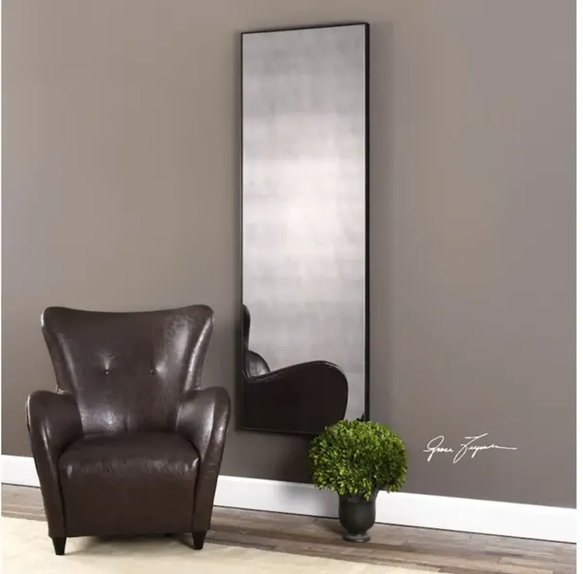 Burwell Oversized Antiqued Mirror