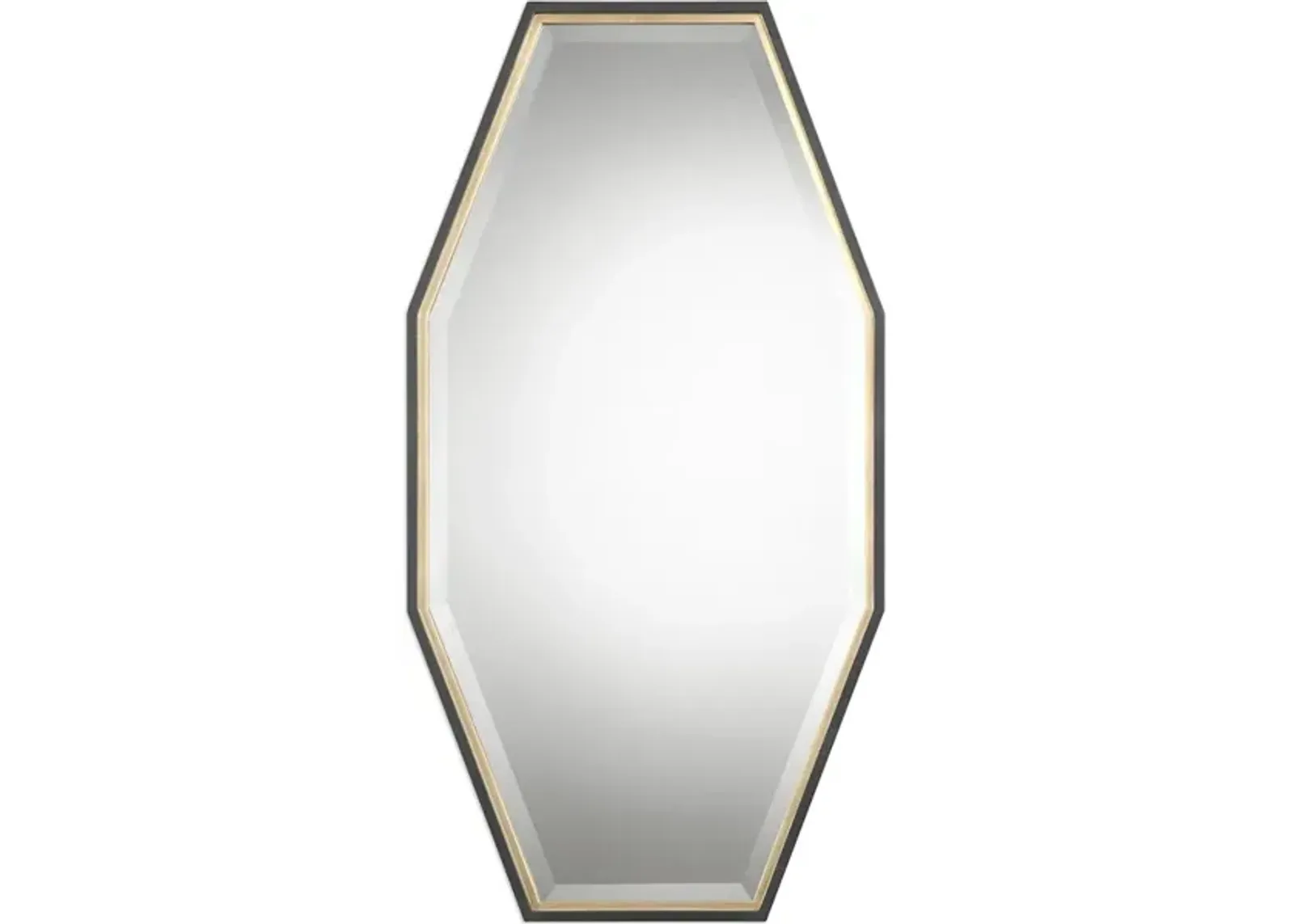 Savion Gold Octagon Mirror