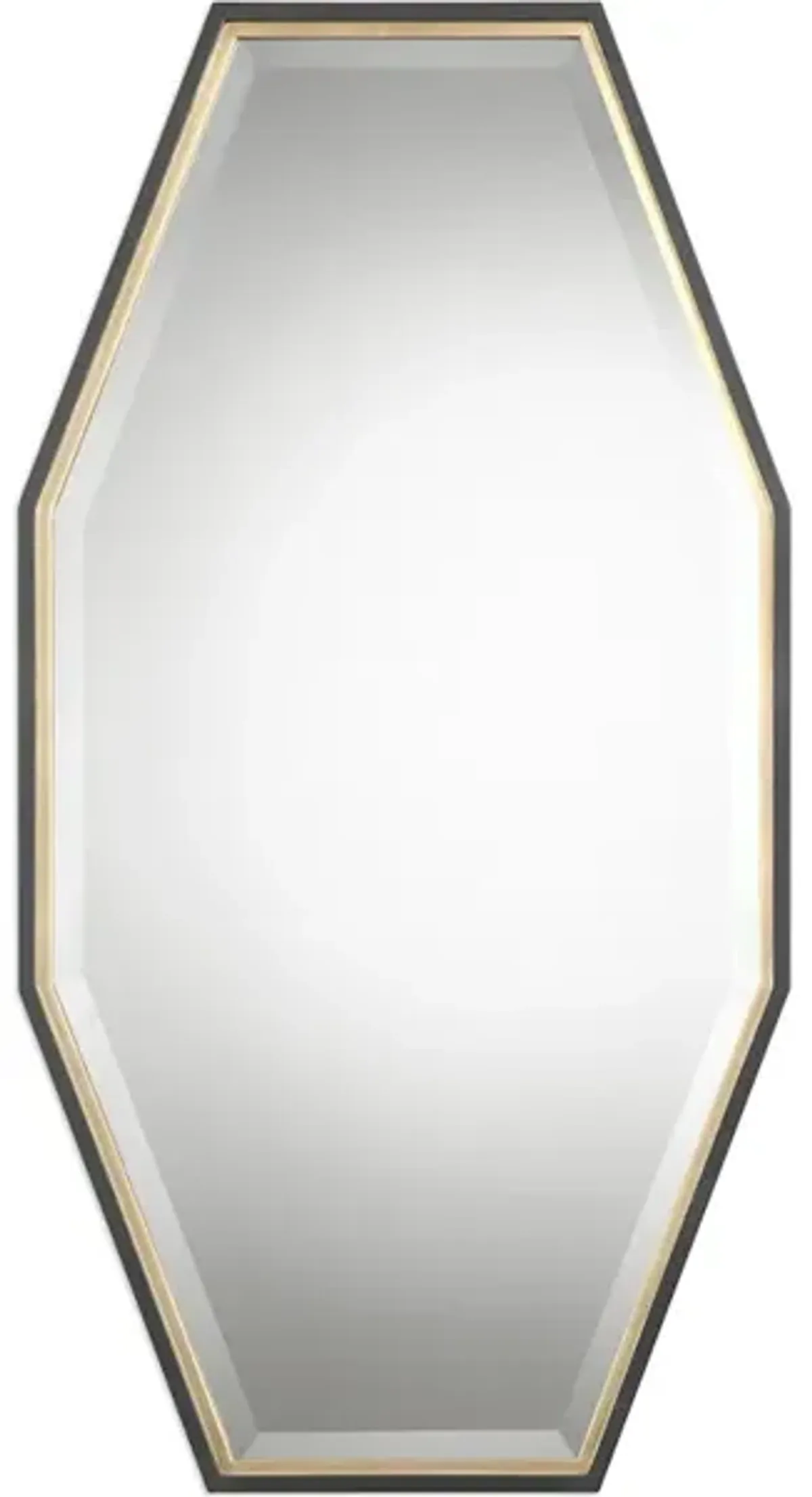 Savion Gold Octagon Mirror