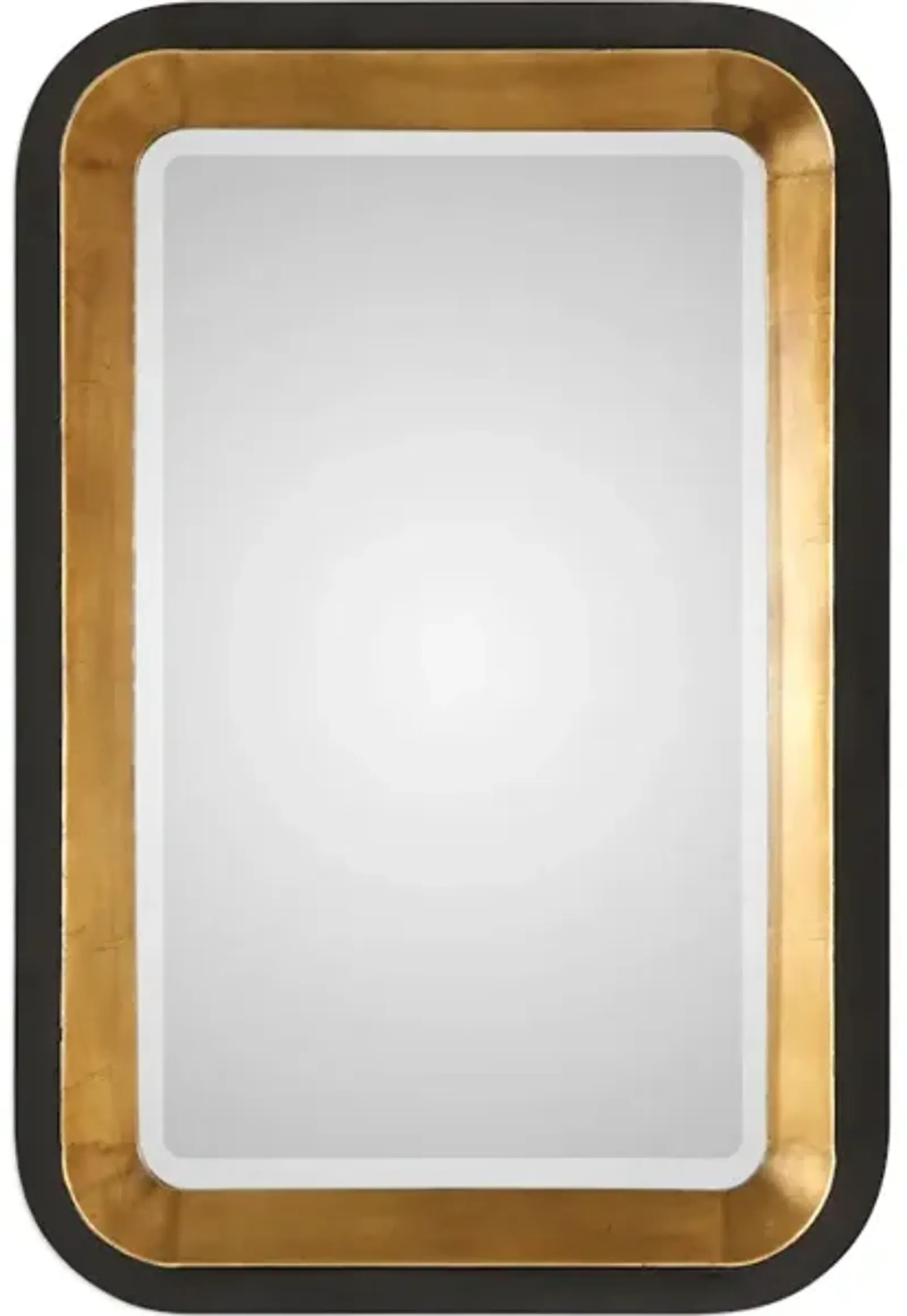 Niva Metallic Gold Wall Mirror