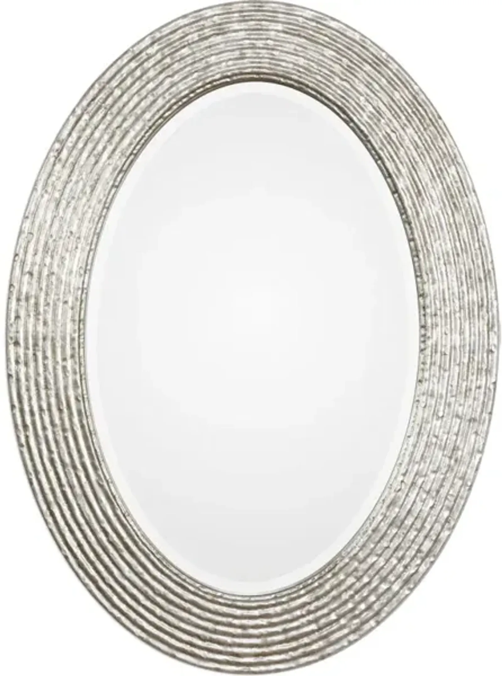 Conder Oval Silver Mirror