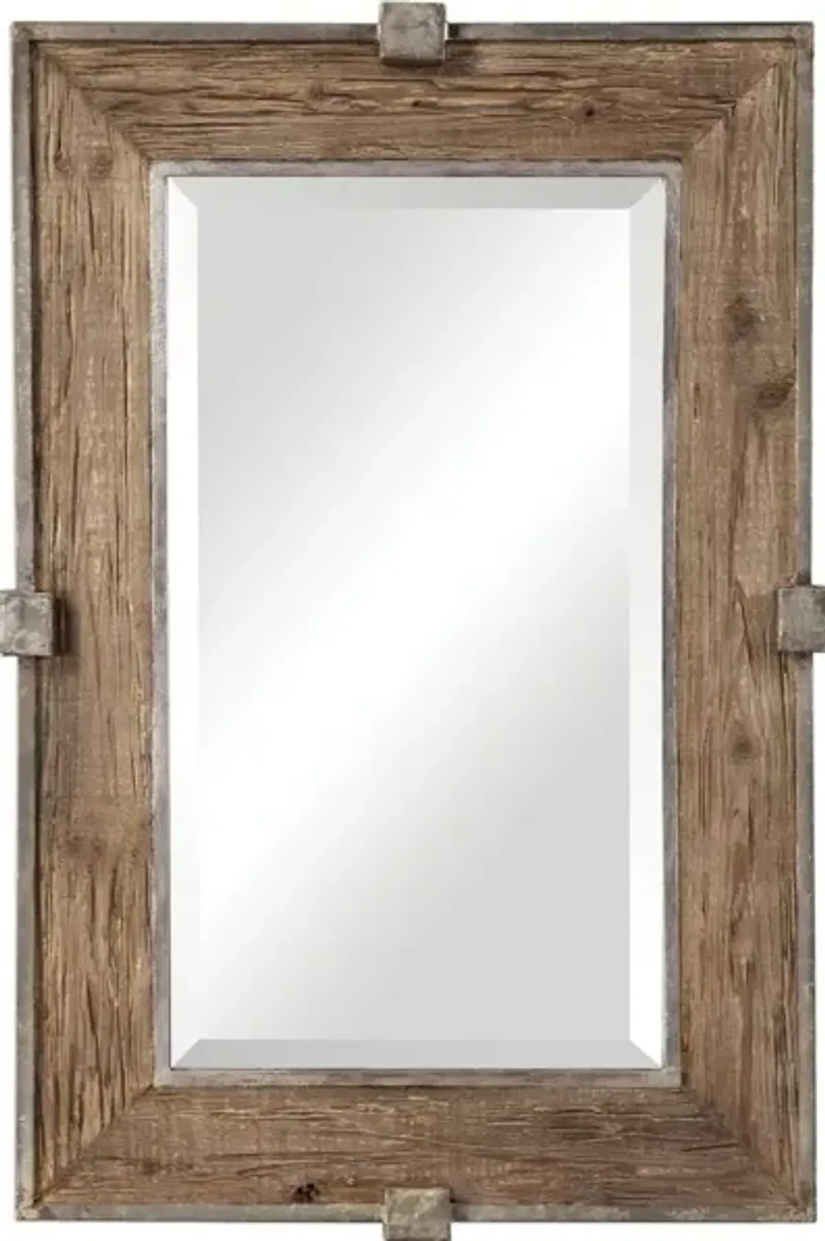 Siringo Weathered Wood Mirror