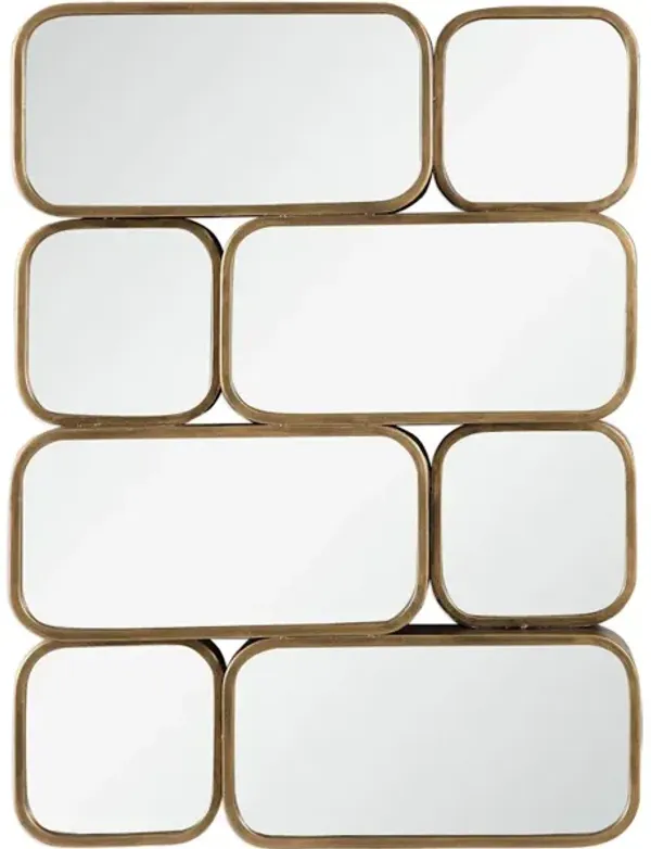 Canute Modern Gold Mirror
